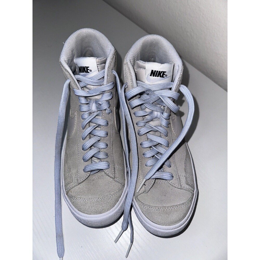 Nike Blazer Mid '77 Suede GS Football Gray Size 6Y